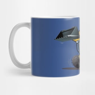 Cartoon Crazy Skid Steer Mug